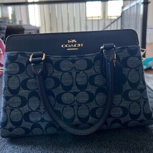 Coach Denim Mini Darcie Bag